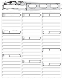 Spell Sheet