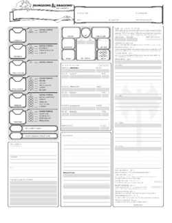 Barbarian Class Sheet