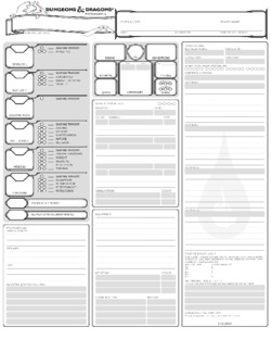 Sorcerer Class Sheet