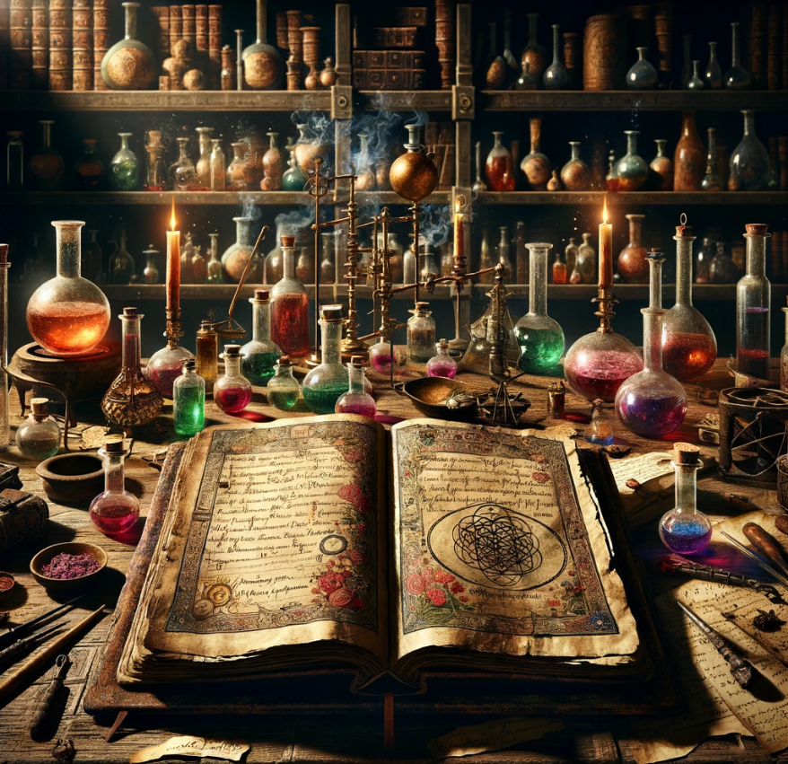 Arcanist Book of Potions